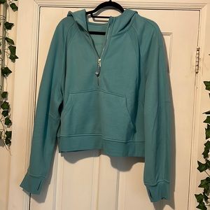 Scuba Oversized Half-Zip Hoodie